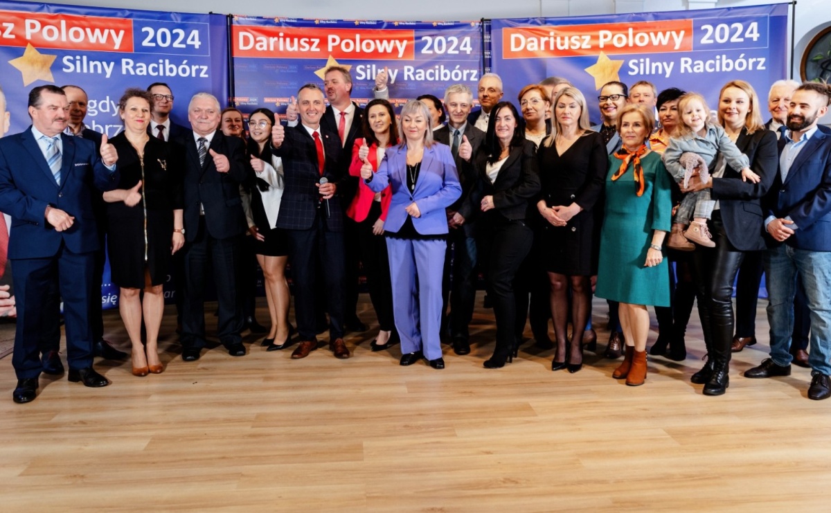 Dariusz Polowy zaprezentował kandydatów swojego komitetu - Serwis informacyjny z Raciborza - naszraciborz.pl
