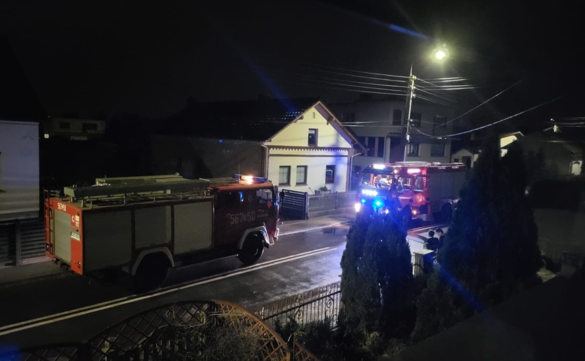 Pożar sadzy w kominie w Wojnowicach - Serwis informacyjny z Raciborza - naszraciborz.pl