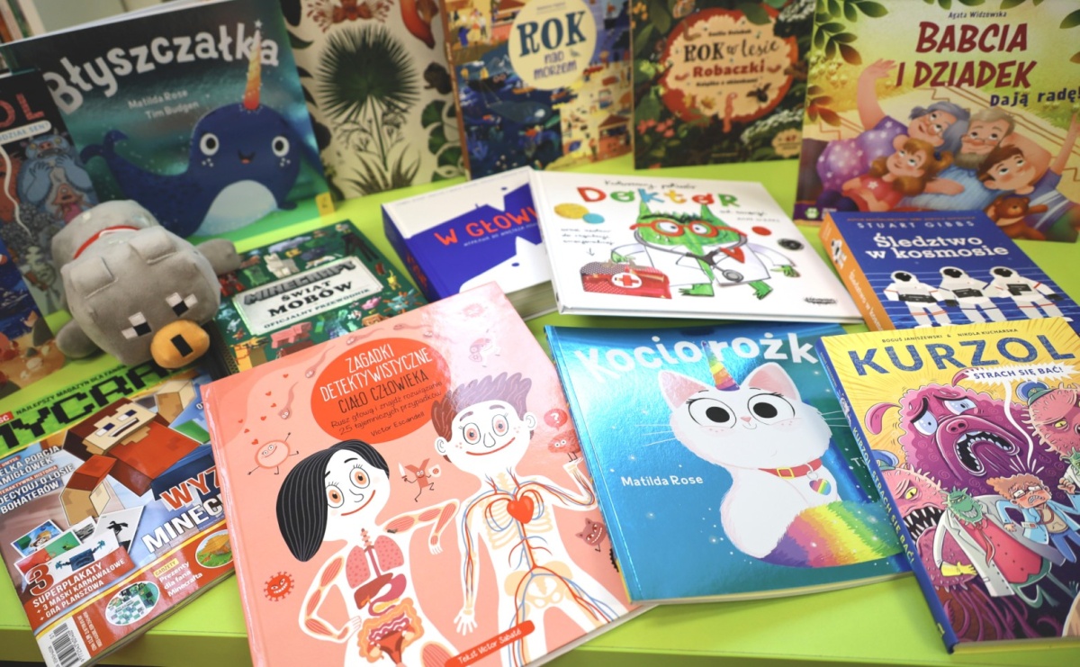 Książki nieszablonowo rozwijają wyobraźnię. Nowości na Kasprowicza - Serwis informacyjny z Raciborza - naszraciborz.pl