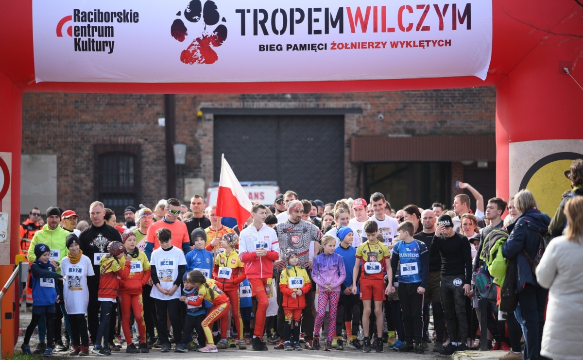 Tropem Wilczym - Bieg Pamięci Żołnierzy Wyklętych - Serwis informacyjny z Raciborza - naszraciborz.pl