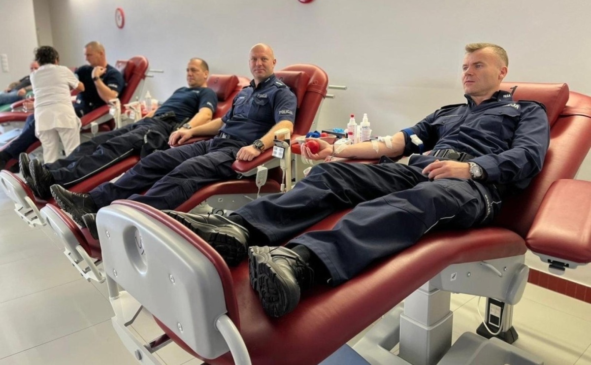 W raciborskiej komendzie powstał klub honorowych dawców krwi - Serwis informacyjny z Raciborza - naszraciborz.pl