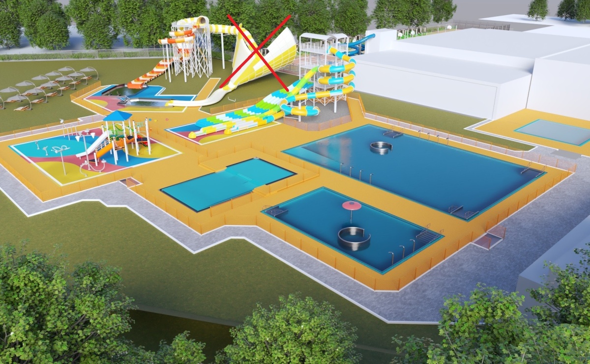 Rozstrzygnięto przetarg na budowę basenów zewnętrznych przy H2Ostróg. Zrezygnowano z jednej zjeżdżalni - Serwis informacyjny z Raciborza - naszraciborz.pl