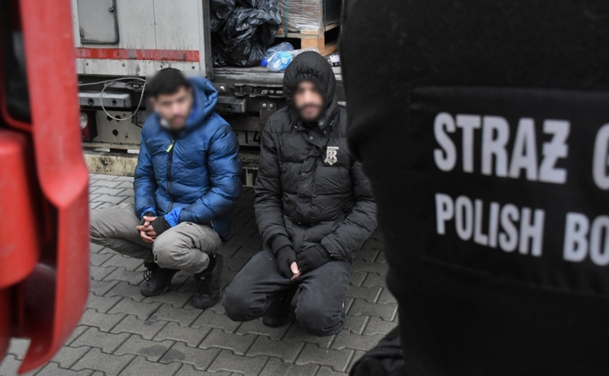 Nielegalni migranci zatrzymani przez Straż Graniczną - Serwis informacyjny z Raciborza - naszraciborz.pl