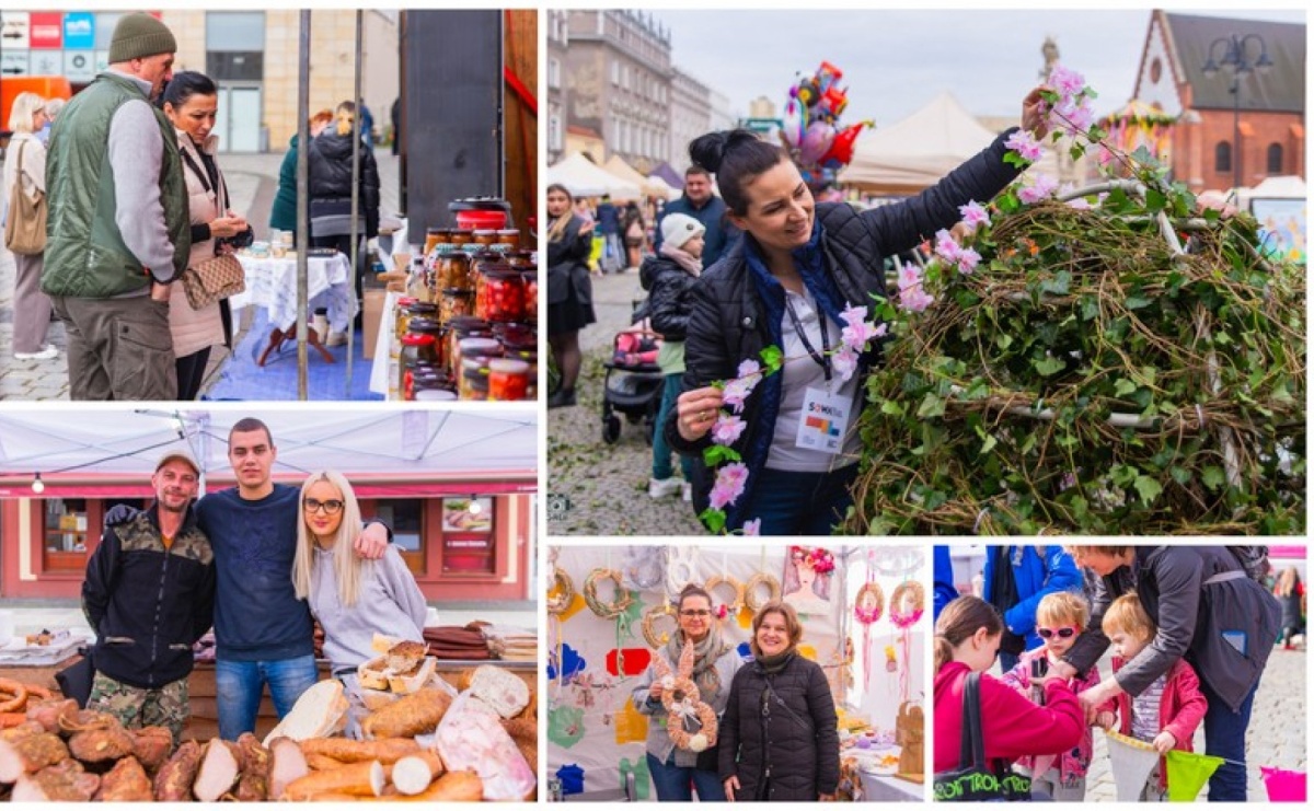 Na rynku ruszył jarmark wielkanocny [FOTO i WIDEO] - Serwis informacyjny z Raciborza - naszraciborz.pl