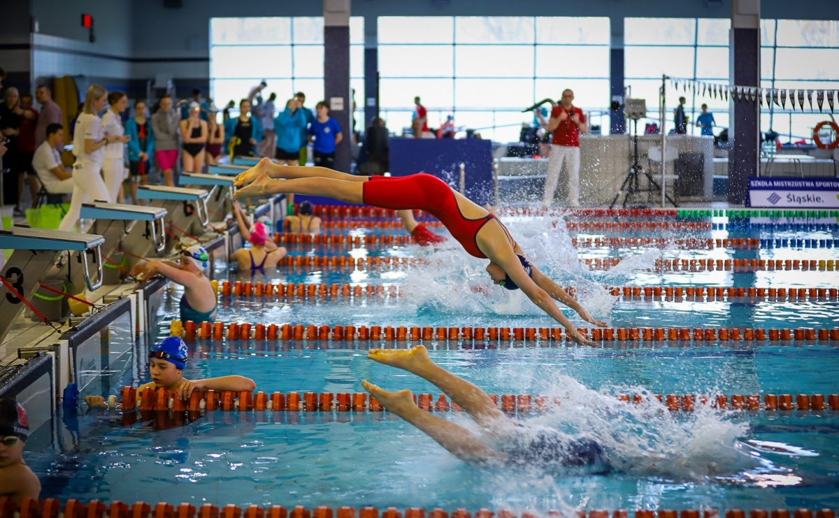 Mistrzostwa Szkół Sportowych w Pływaniu - Racibórz 2024 - Serwis informacyjny z Raciborza - naszraciborz.pl