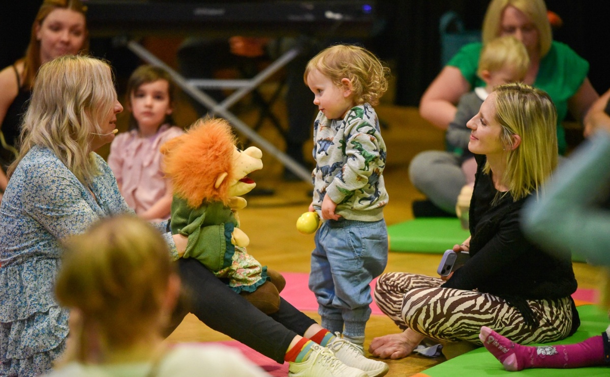 Od klasyki do Afryki. Perkusja na spotkaniu maluchów z dźwiękami - Serwis informacyjny z Raciborza - naszraciborz.pl