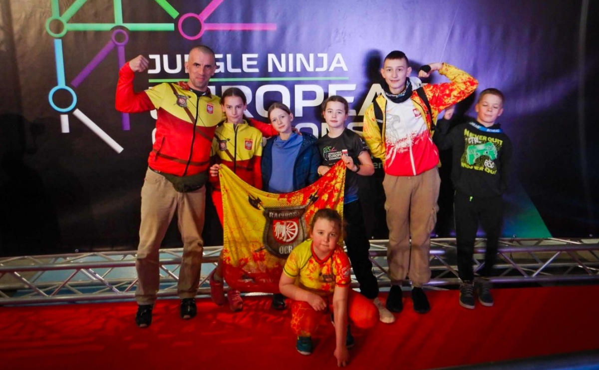 Mistrzostwach Europy Jungle Ninja w Płocku. Raciborzanie w finałach - Serwis informacyjny z Raciborza - naszraciborz.pl