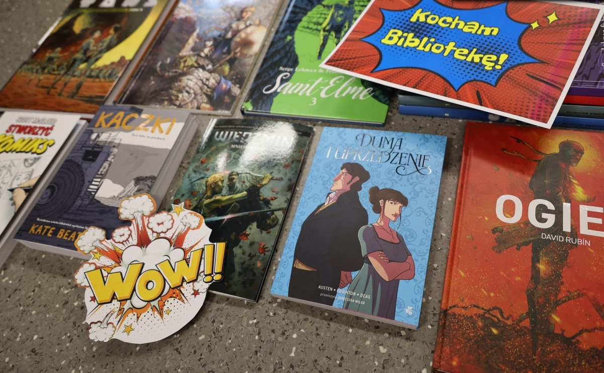 Komiksy dla dorosłych w raciborskiej bibliotece - Serwis informacyjny z Raciborza - naszraciborz.pl