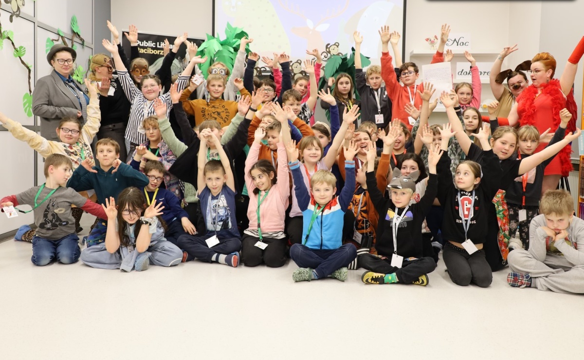 Biblioteka nie zasypia, czyli XXI Noc z Andersenem za nami! - Serwis informacyjny z Raciborza - naszraciborz.pl