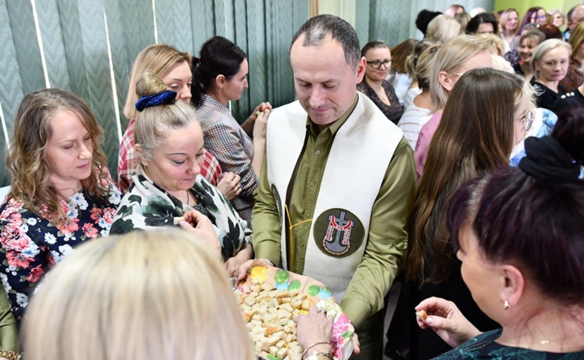 Pierwsze spotkanie wielkanocne z nowym komendantem - Serwis informacyjny z Raciborza - naszraciborz.pl