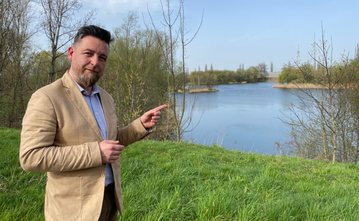 Kandydat na prezydenta Michał Fita chce przekształcić żwirownie w unikatowy ośrodek rekreacyjno-wędkarski - Serwis informacyjny z Raciborza - naszraciborz.pl