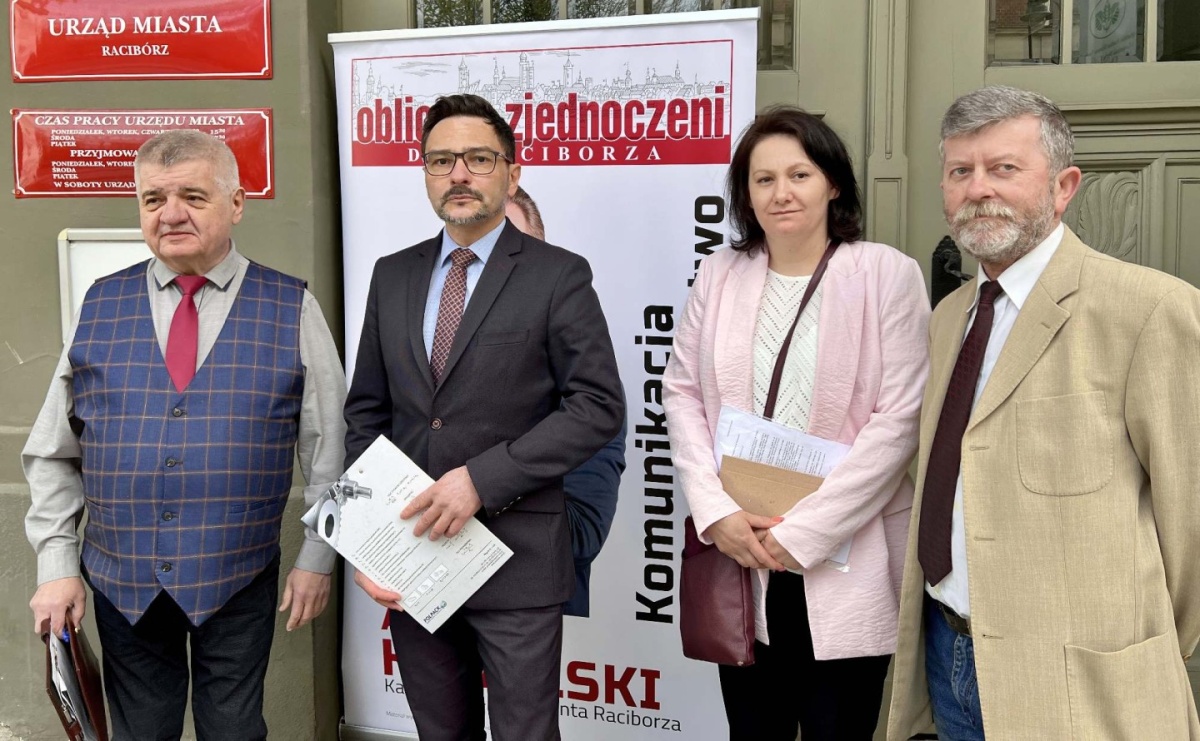 Oblicza - Zjednoczeni dla Raciborzu i tłumaczą, dlaczego tak rzadko pokazywał się Artur Kowalski - Serwis informacyjny z Raciborza - naszraciborz.pl