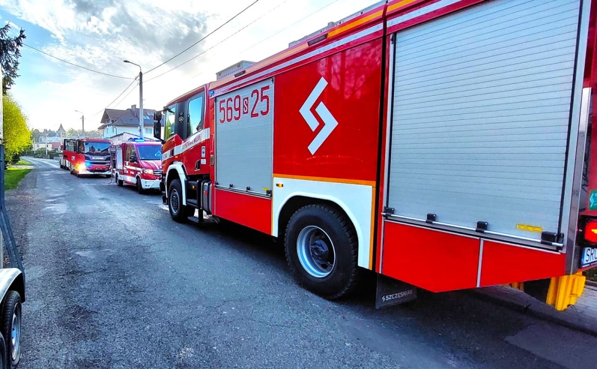 W Krowiarkach zapalił się komin wędzarni - Serwis informacyjny z Raciborza - naszraciborz.pl