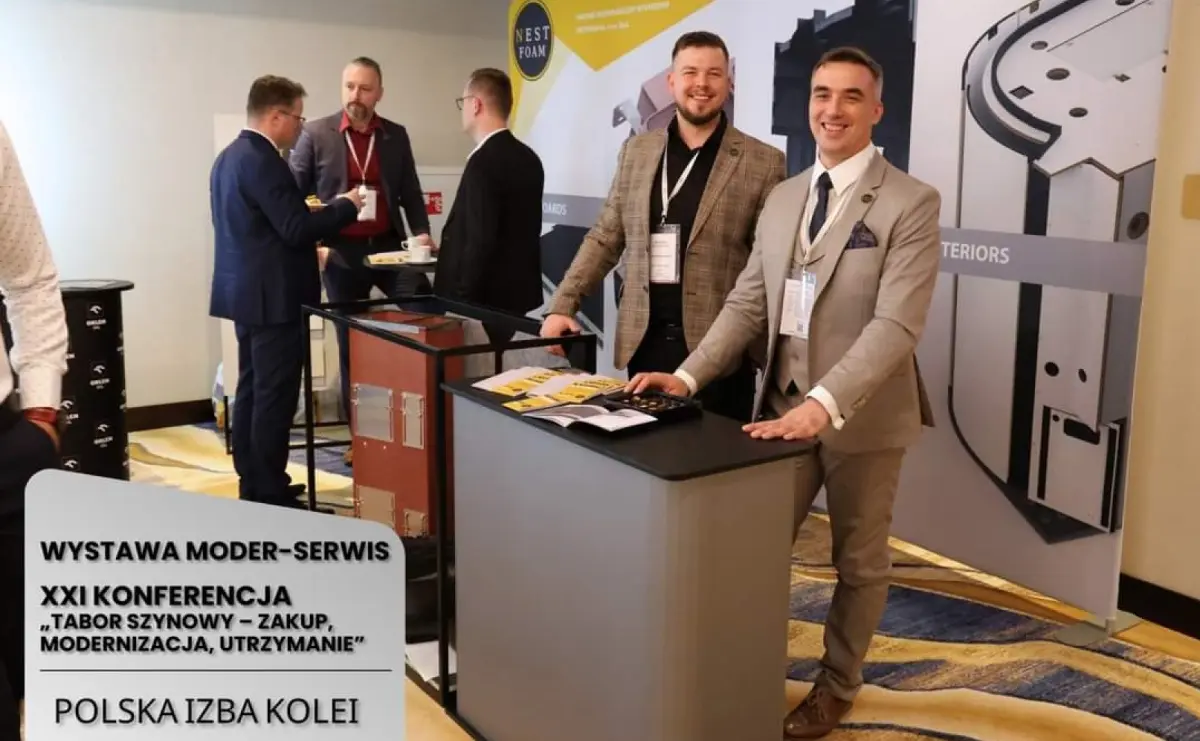 Firma NESTFOAM z Raciborza partnerem technologicznym największego wydarzenia taborowego w Polsce