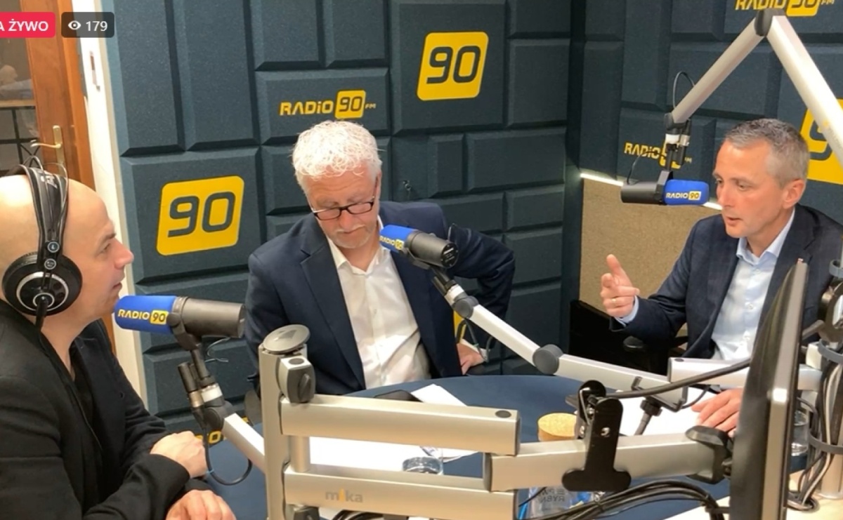 Dariusz Polowy i Jacek Wojciechowicz debatowali w Radio 90 - Serwis informacyjny z Raciborza - naszraciborz.pl