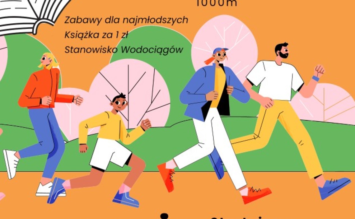 Pobiegnij z biblioteką! II Bieg z Książką już wkrótce w Raciborzu - Serwis informacyjny z Raciborza - naszraciborz.pl