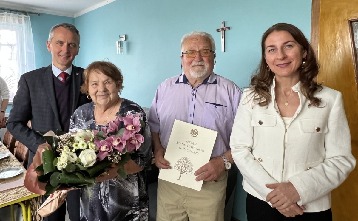 Diamentowe gody w Markowicach - Serwis informacyjny z Raciborza - naszraciborz.pl