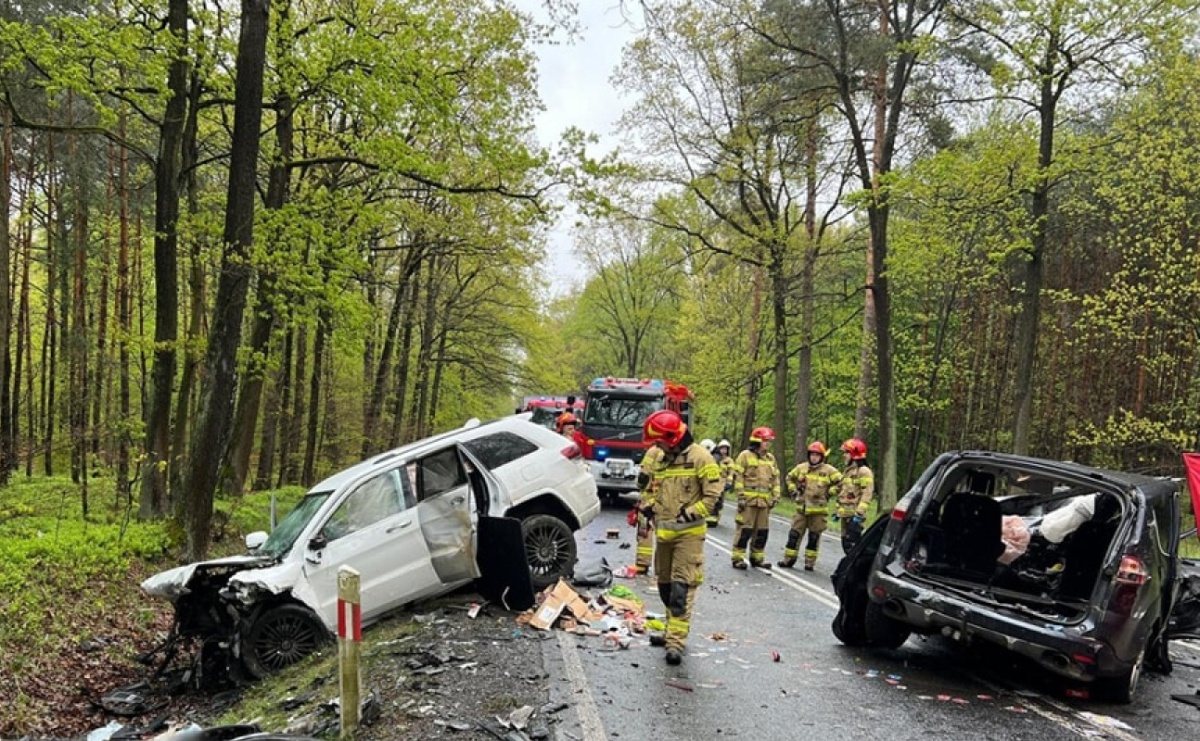 Śmiertelny wypadek na trasie Racibórz-Gliwice. Zginęła matka i dziecko - Serwis informacyjny z Raciborza - naszraciborz.pl