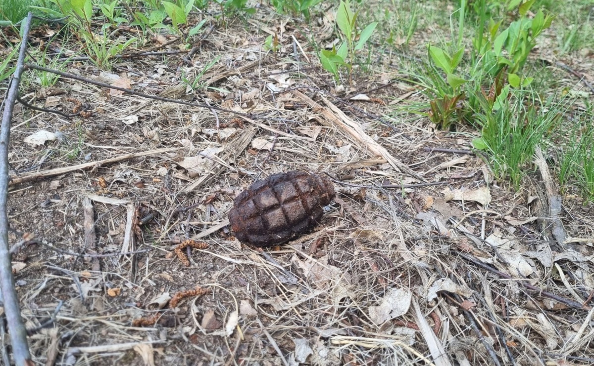 Raport 998. Na placu budowy w Kuźni Raciborskiej znaleziono granat - Serwis informacyjny z Raciborza - naszraciborz.pl