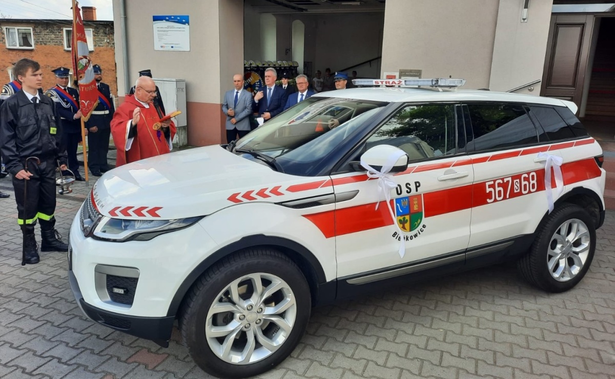 Obchody św. Floriana i nowy samochód w OSP Bieńkowice - Serwis informacyjny z Raciborza - naszraciborz.pl