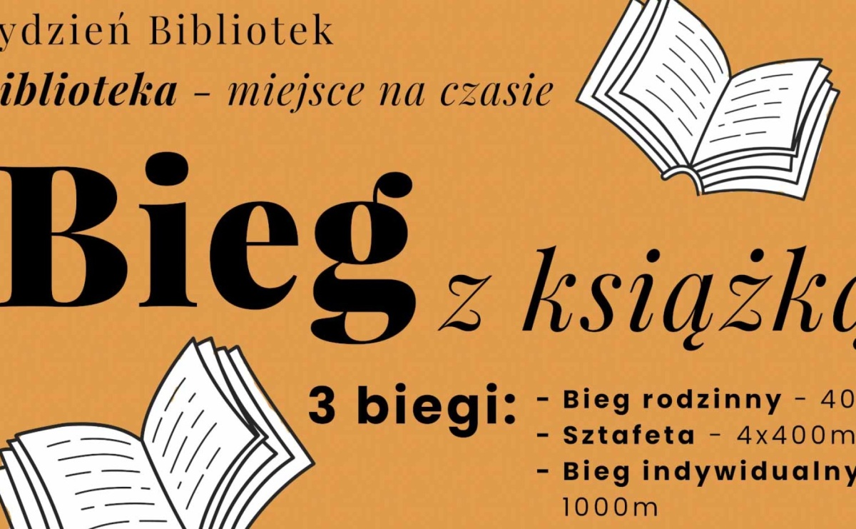 Pobiegnij z książką w najbliższą sobotę - Serwis informacyjny z Raciborza - naszraciborz.pl
