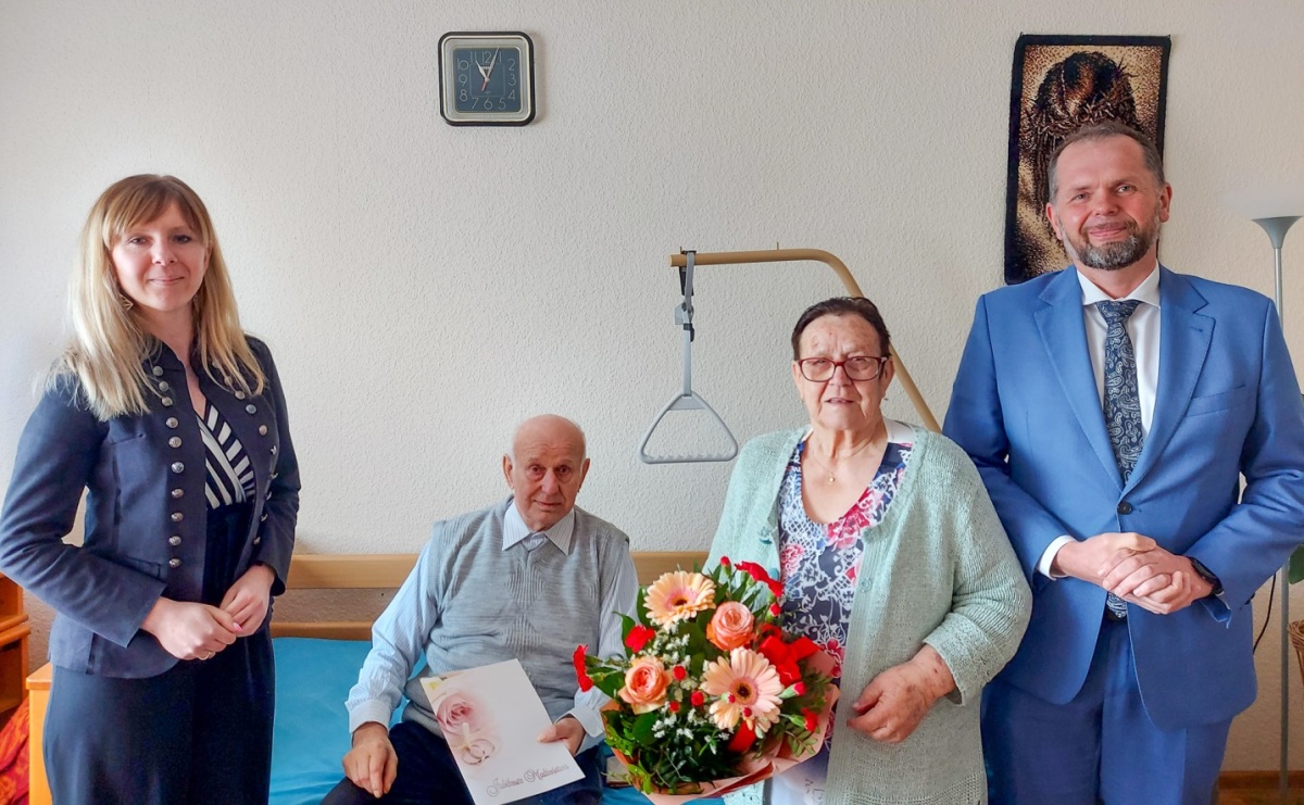 Diamentowe gody w Krzanowicach - Serwis informacyjny z Raciborza - naszraciborz.pl