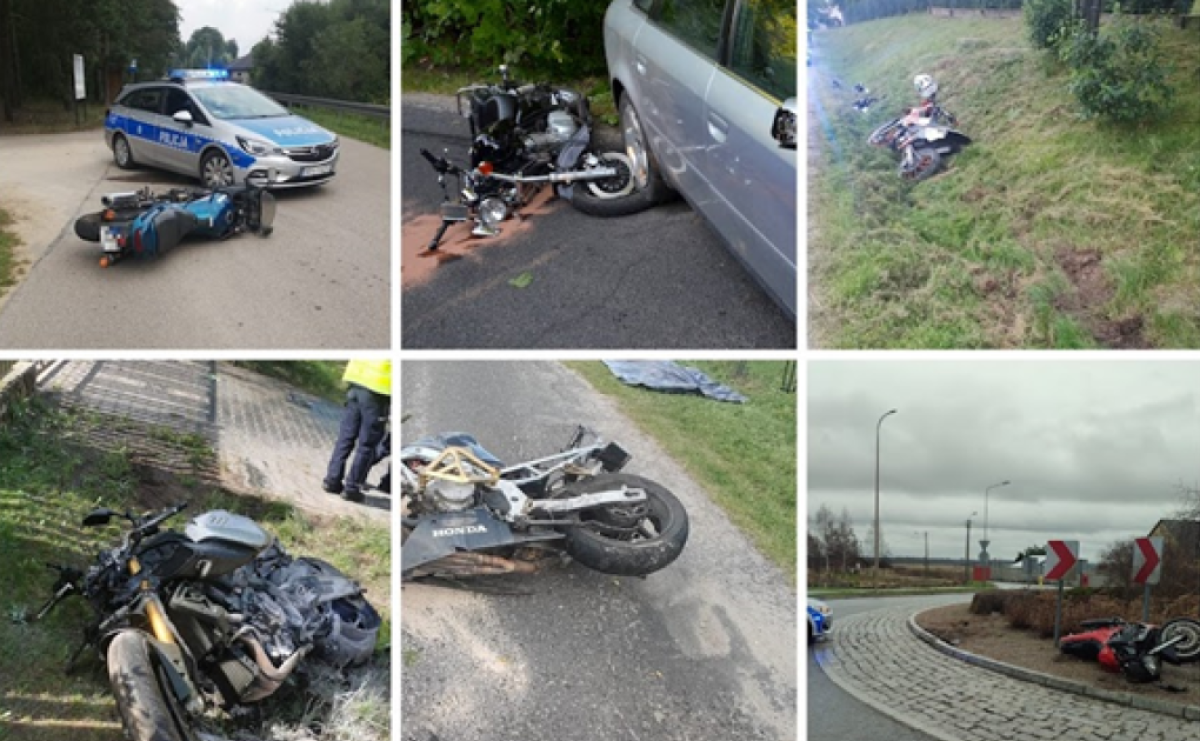 Smutna statystyka. Od początku roku zginęło już 62 użytkowników motocykli - Serwis informacyjny z Raciborza - naszraciborz.pl