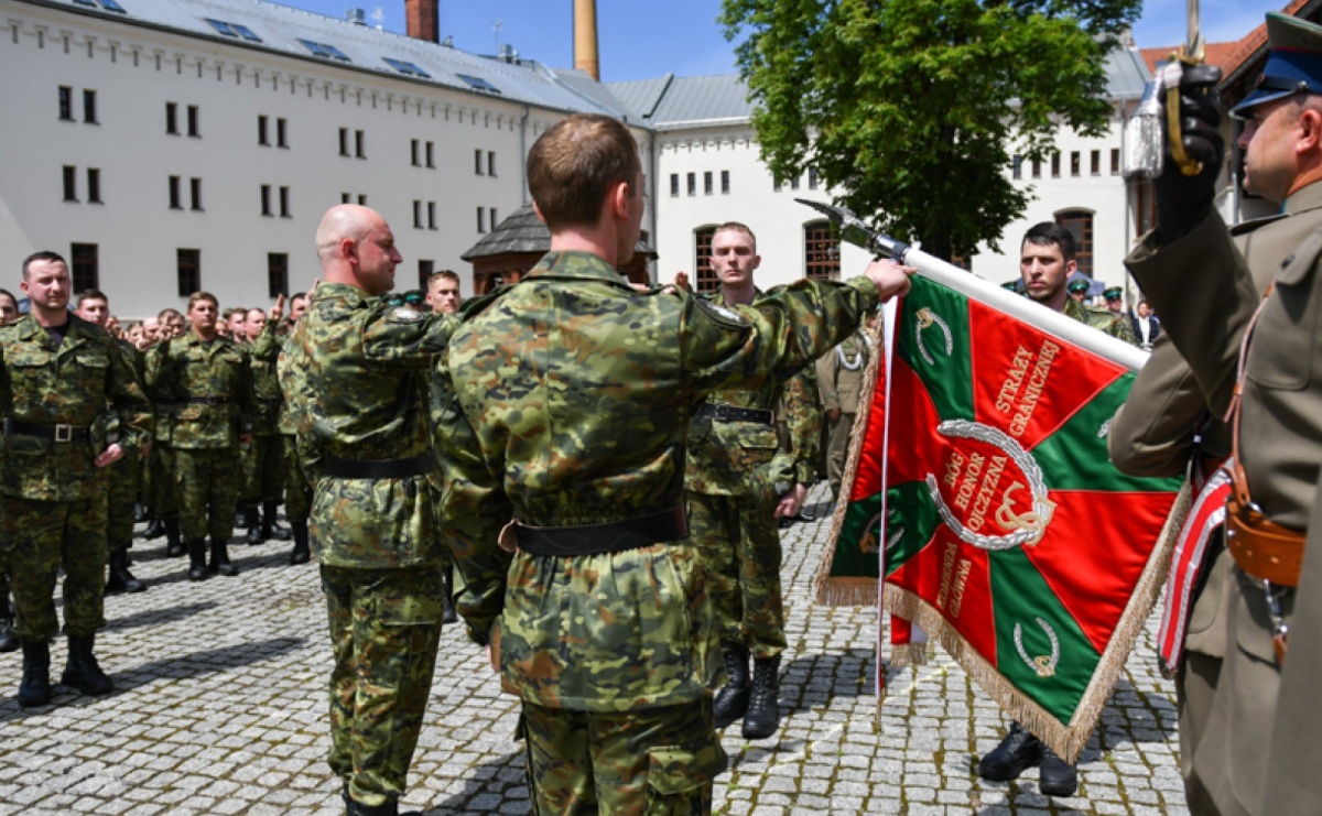 Obchody 33. rocznicy powstania Straży Granicznej w ŚlOSG na bis! - Serwis informacyjny z Raciborza - naszraciborz.pl