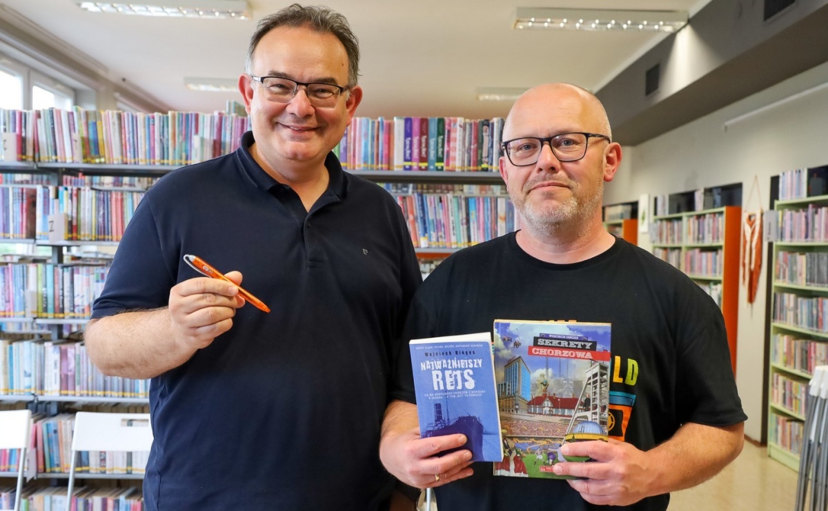 Rejs z Wojciechem Dingesem – były prezes Kolei Śląskich gościł w bibliotece - Serwis informacyjny z Raciborza - naszraciborz.pl