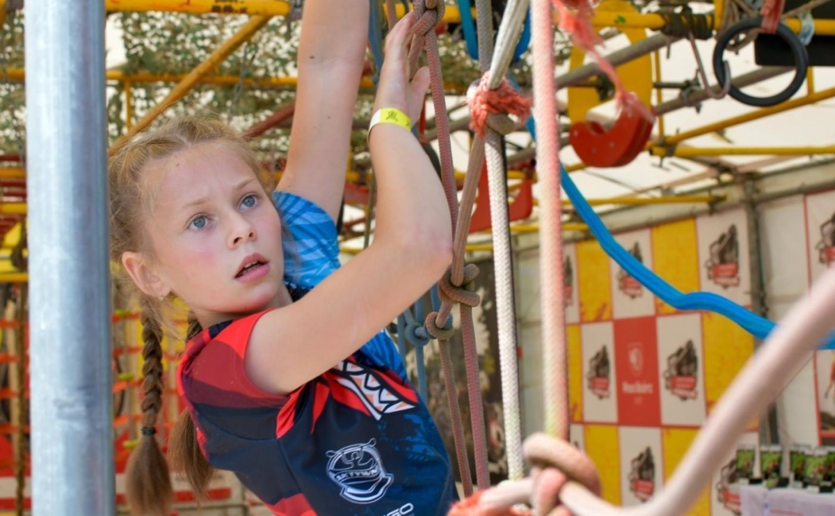 Ninja Monkey. Z tym torem musieli sobie poradzić startujący w zawodach w Raciborzu - Serwis informacyjny z Raciborza - naszraciborz.pl