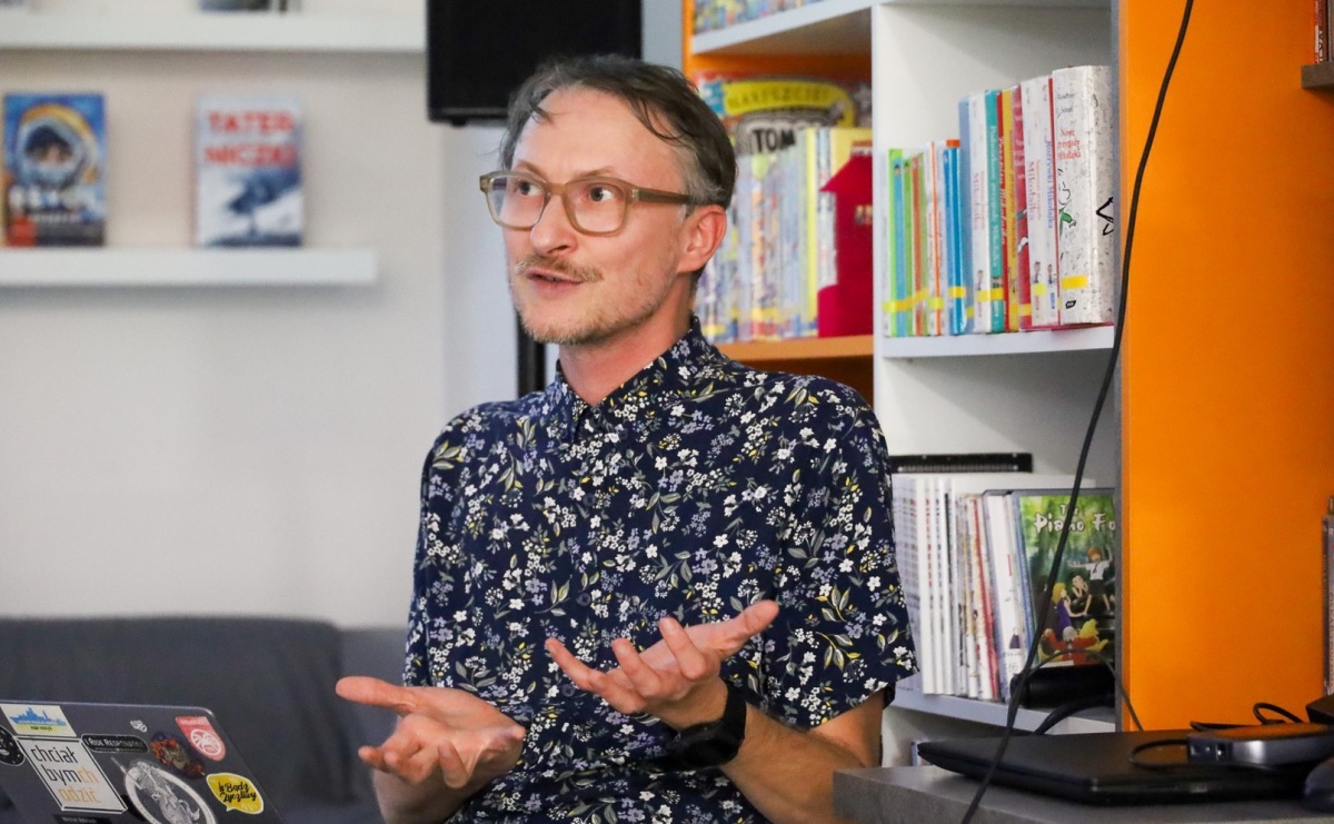 Bariery są tylko w głowie – Michał Woroch w Bibliotece - Serwis informacyjny z Raciborza - naszraciborz.pl