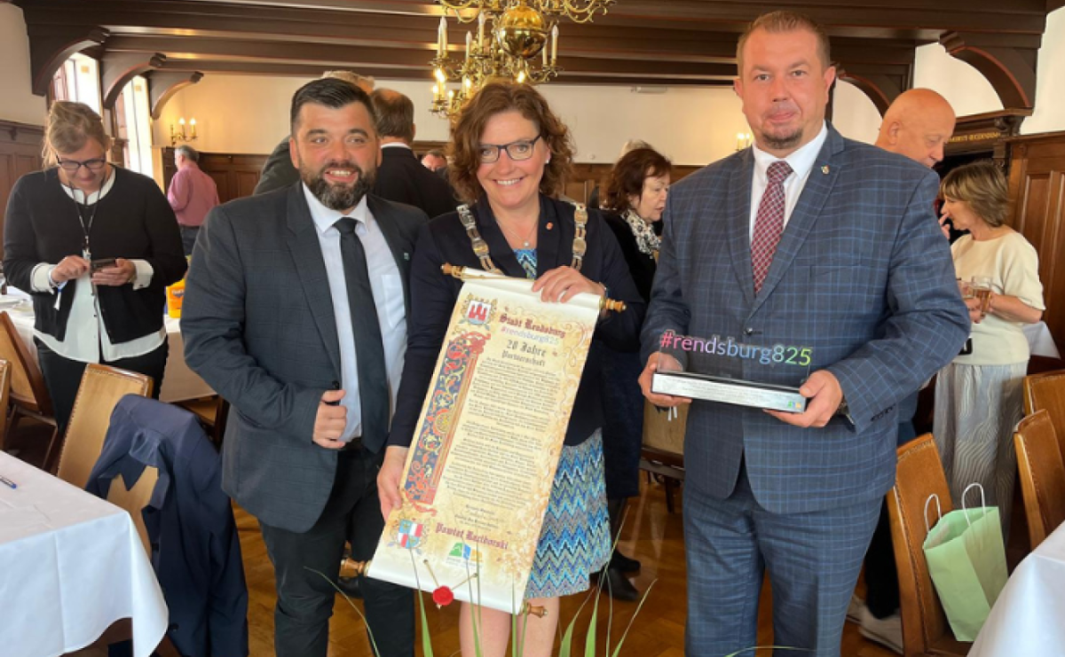 20-lecie partnerstwa Powiatu Raciborskiego z Miastem Rendsburg - Serwis informacyjny z Raciborza - naszraciborz.pl