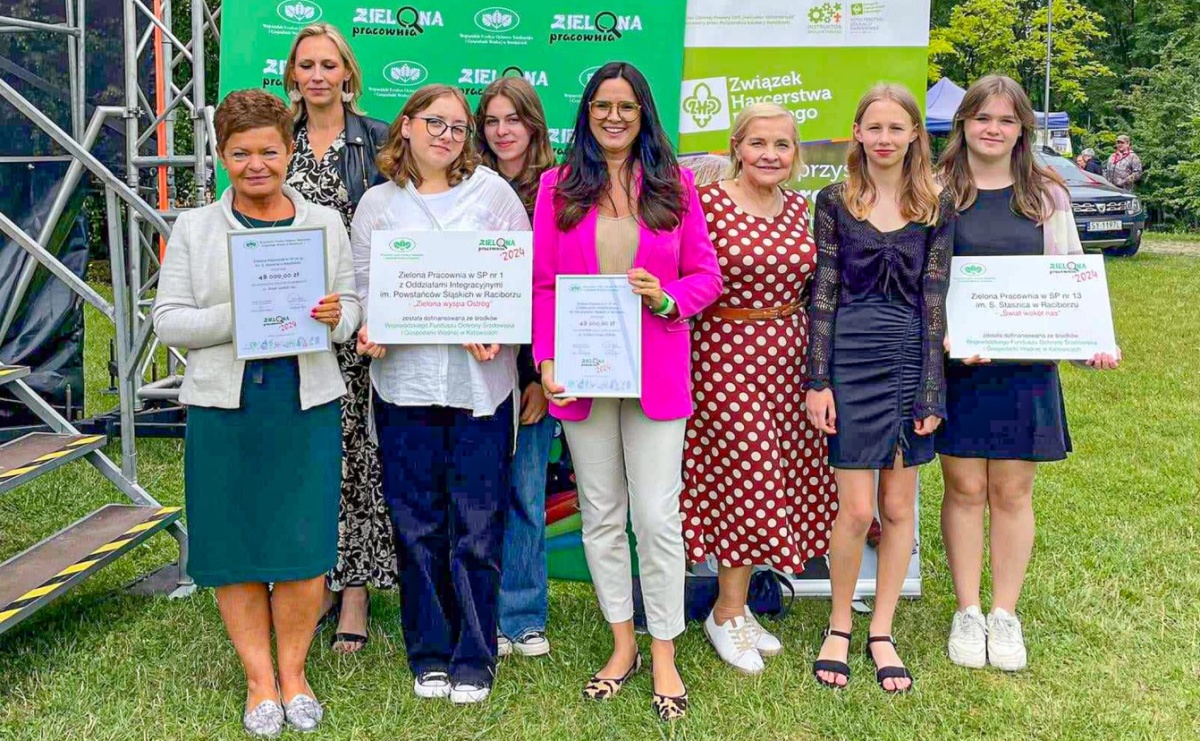 Jubileusz 10. edycji Konkursu Zielona Pracownia. Wsparcie dla szkół z Raciborza - Serwis informacyjny z Raciborza - naszraciborz.pl