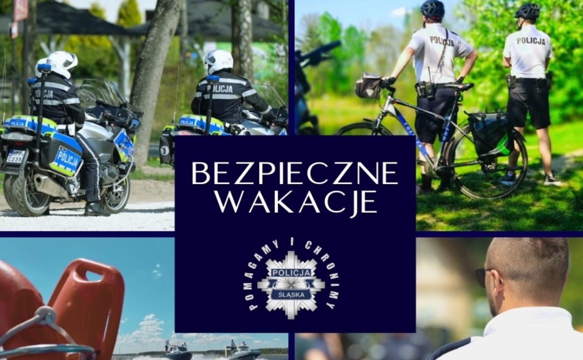 Policyjne rady na bezpieczne wakacje - Serwis informacyjny z Raciborza - naszraciborz.pl