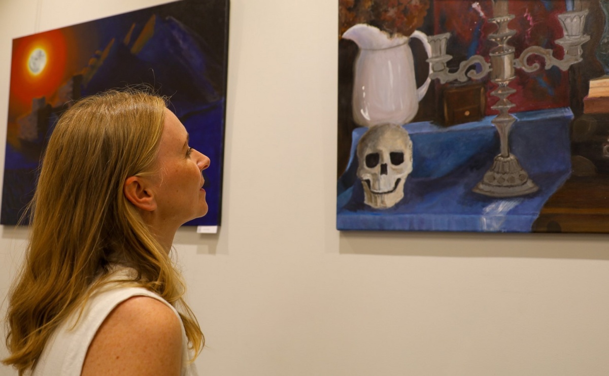 Absolwenci Liceum Plastycznego pokazali swoje prace w Gawrze - Serwis informacyjny z Raciborza - naszraciborz.pl