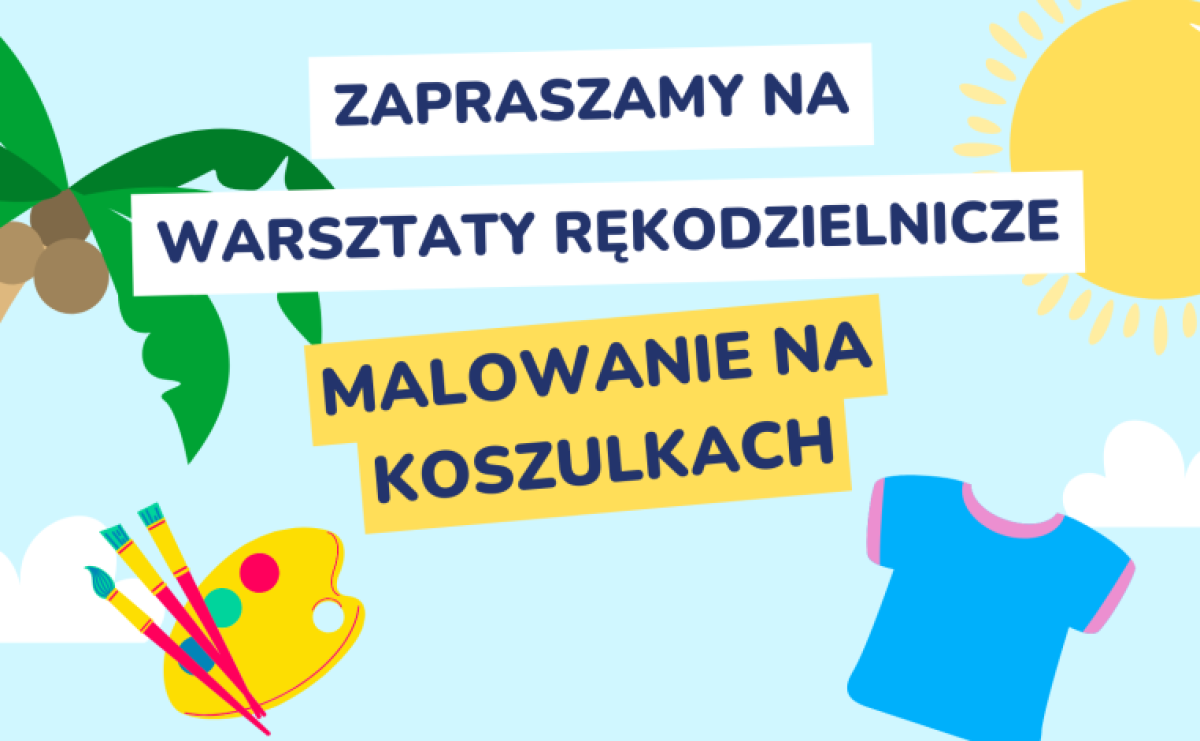 MDK zaprasza na warsztaty z malowania na koszulkach - Serwis informacyjny z Raciborza - naszraciborz.pl