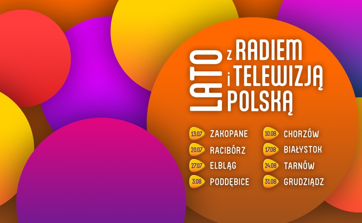 13 lipca rusza wakacyjna trasa Lata z Radiem i Telewizją Polską! - Serwis informacyjny z Raciborza - naszraciborz.pl