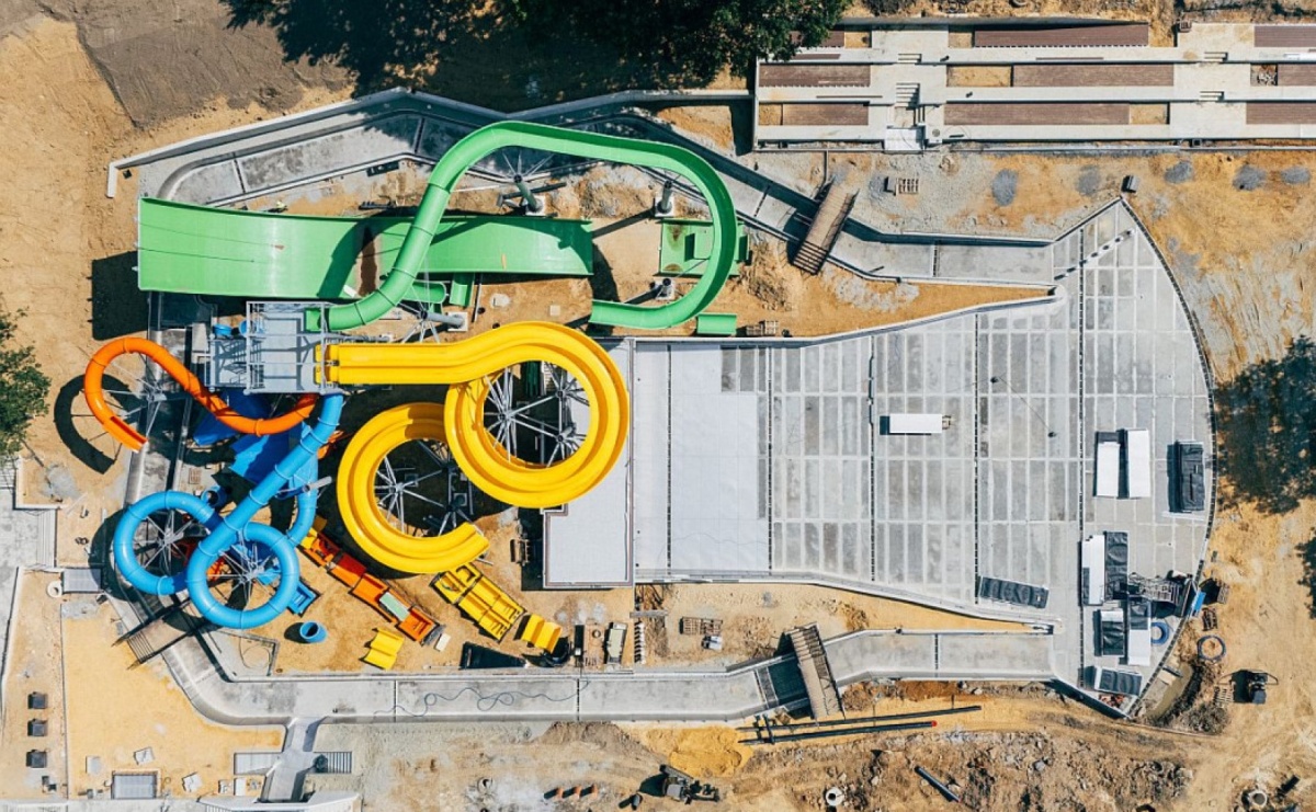 Zjeżdżalnia na blisko 200 m. Nowa Fala rośnie w oczach - Serwis informacyjny z Raciborza - naszraciborz.pl