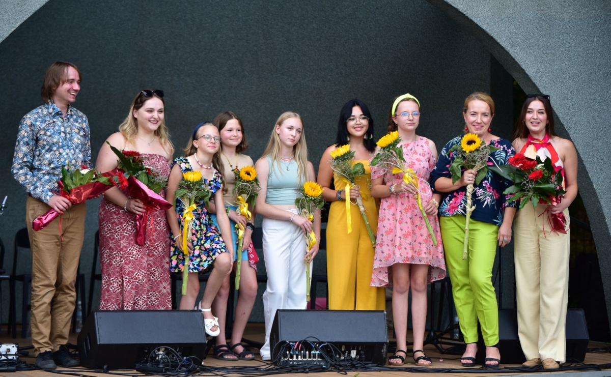 The Beatles Forever - koncert letni na podsumowanie warsztatów wokalnych w parku im. Miasta Roth [FOTO i WIDEO] - Serwis informacyjny z Raciborza - naszraciborz.pl