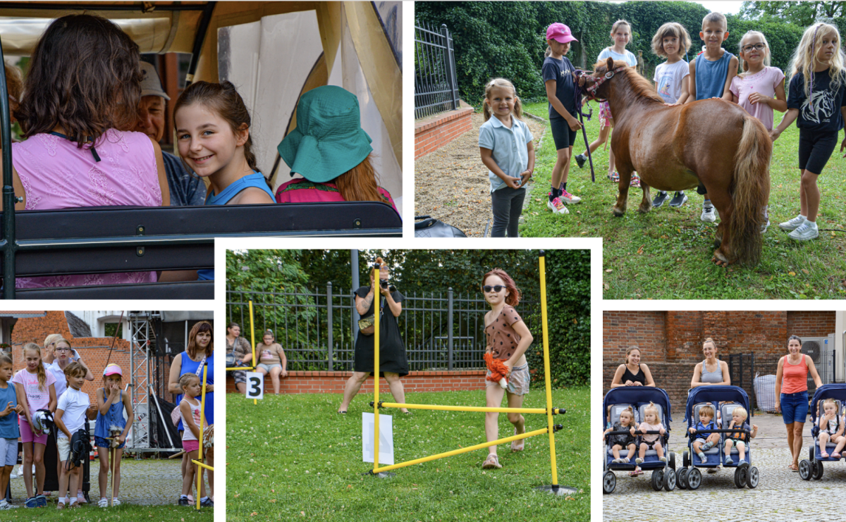 Przejażdżki bryczką hitem wakacji w siodle na zamku [FOTO i WIDEO] - Serwis informacyjny z Raciborza - naszraciborz.pl