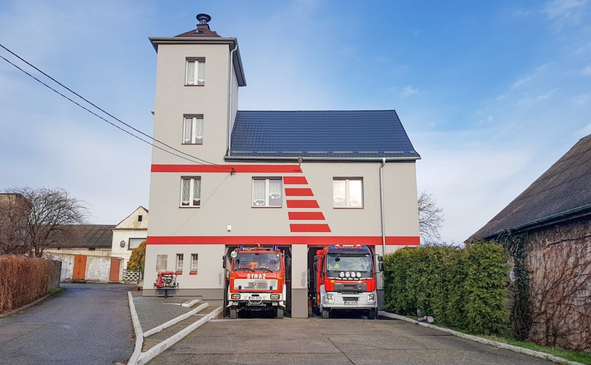 Ekologiczna inwestycja w OSP Krzanowice wsparta przez WFOŚiGW w Katowicach - Serwis informacyjny z Raciborza - naszraciborz.pl