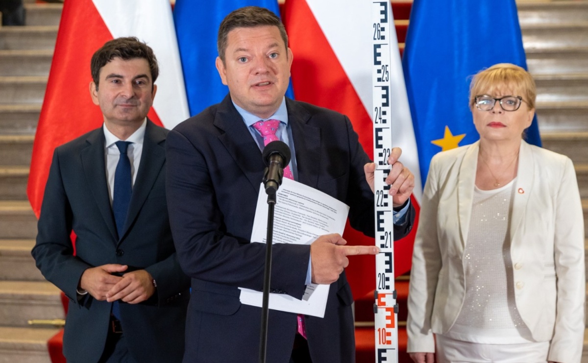 W Śląskim Urzędzie Wojewódzkim mówiono o rzece Odrze - Serwis informacyjny z Raciborza - naszraciborz.pl