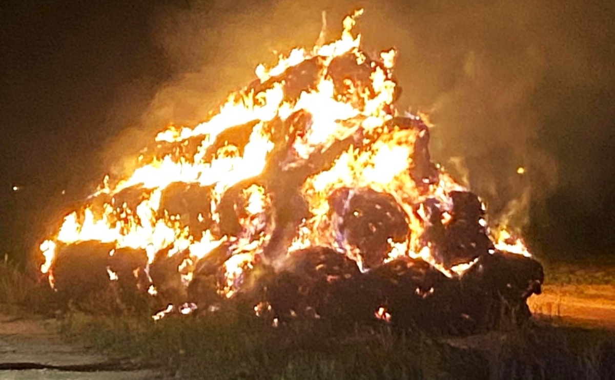 Dwa pożary w ciągu godziny. To dzieło podpalacza! - Serwis informacyjny z Raciborza - naszraciborz.pl