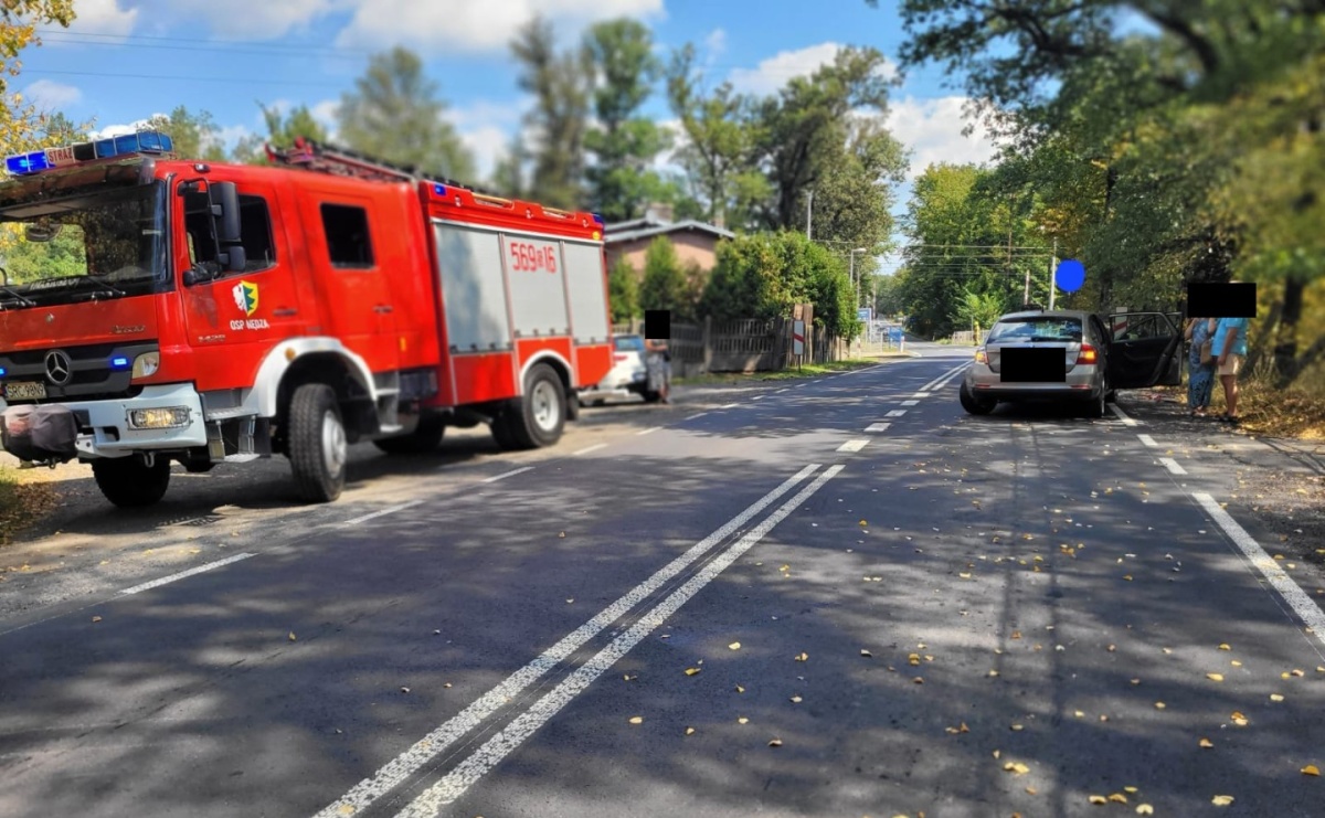 Alfa romeo wjechała w tył skody rapid - Serwis informacyjny z Raciborza - naszraciborz.pl