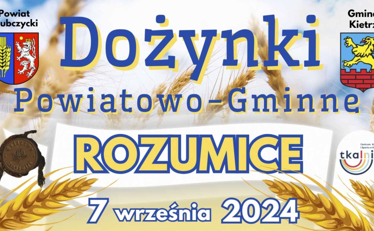 Rozumice zapraszają na dożynki gminno-powiatowe - Serwis informacyjny z Raciborza - naszraciborz.pl