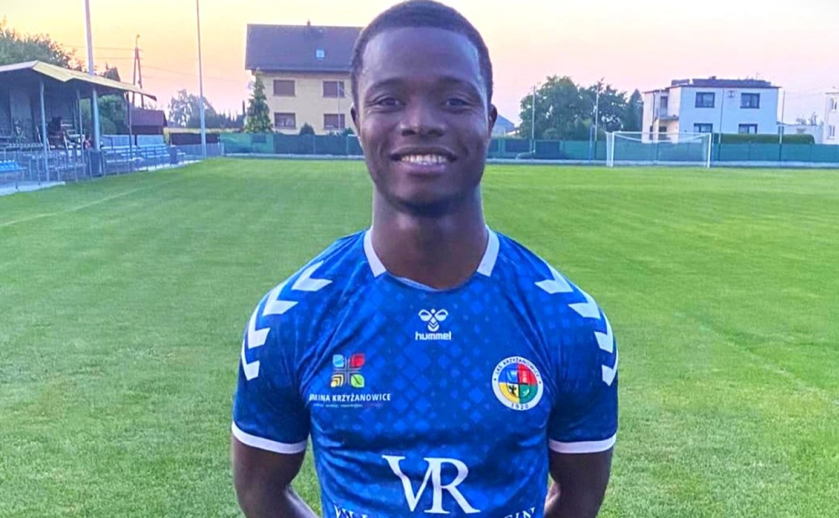 Piłkarz z Nigerii zagra w LKS Krzyżanowice - Serwis informacyjny z Raciborza - naszraciborz.pl