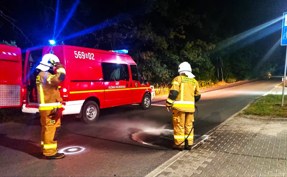 Raport 998. Fałszywy alarm z Gamowskiej, plama oleju w Kuźni Raciborskiej - Serwis informacyjny z Raciborza - naszraciborz.pl