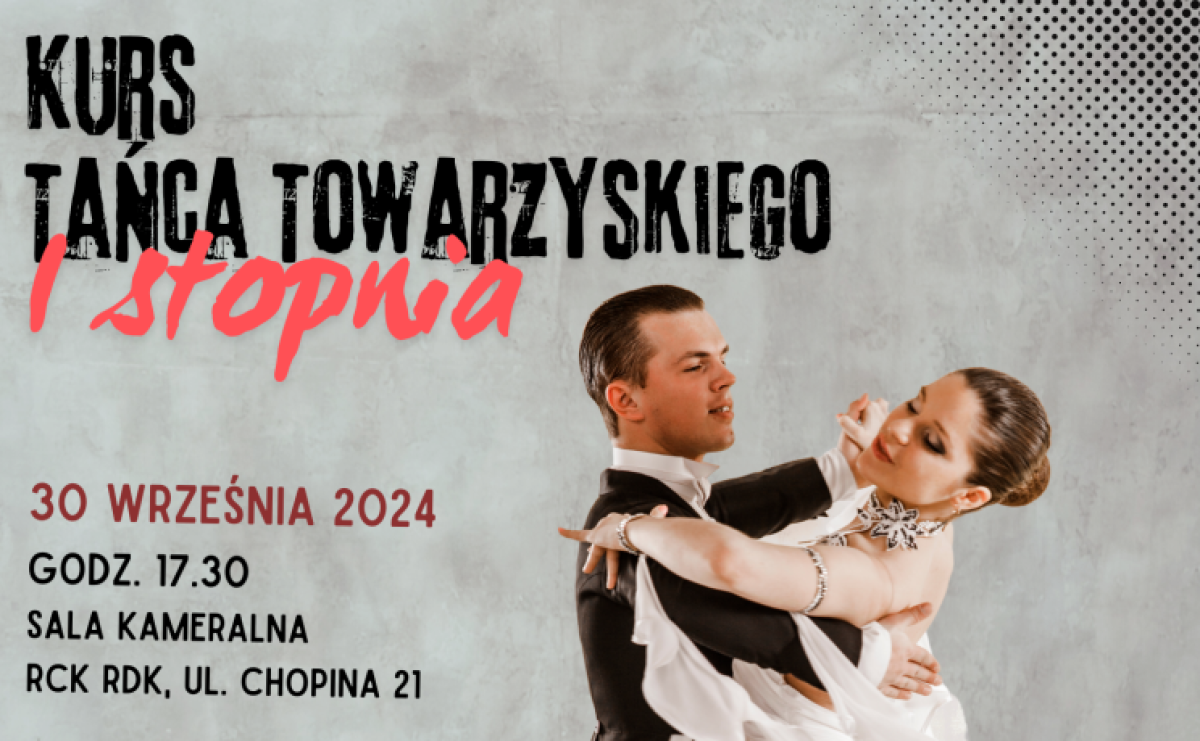 Ruszają zapisy na kurs tańca towarzyskiego I i II stopnia - Serwis informacyjny z Raciborza - naszraciborz.pl