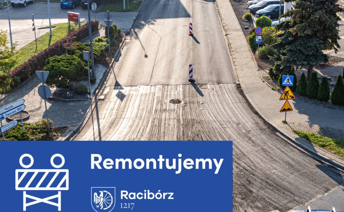 Remont Nowomiejskiej. Uwaga na trudnienia w ruchu - Serwis informacyjny z Raciborza - naszraciborz.pl
