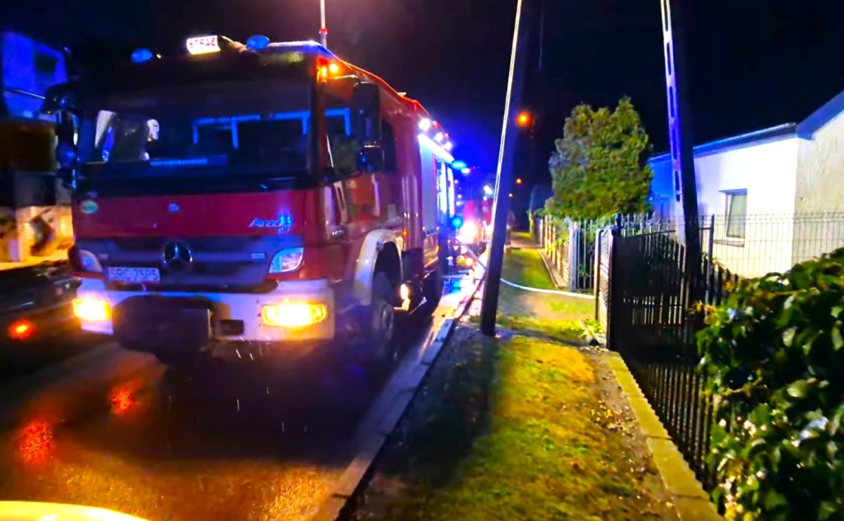 Składował drewno zbyt blisko pieca. Wybuchł pożar - Serwis informacyjny z Raciborza - naszraciborz.pl